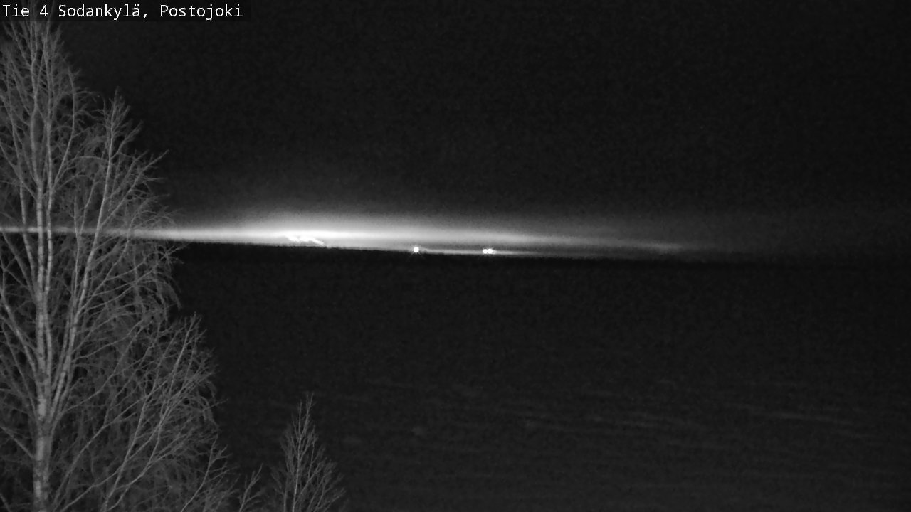 Weather Camera Image Road 4 Sodankylä, Postojoki, Sodankylä, Lappi