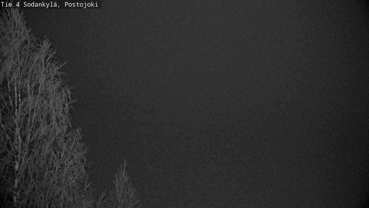 Weather Camera Image Road 4 Sodankylä, Postojoki, Sodankylä, Lappi