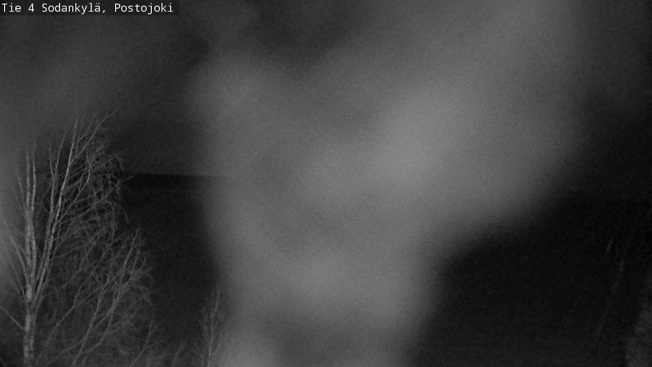 Weather Camera Image Road 4 Sodankylä, Postojoki, Sodankylä, Lappi