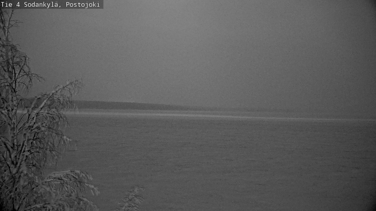 Weather Camera Image Road 4 Sodankylä, Postojoki, Sodankylä, Lappi