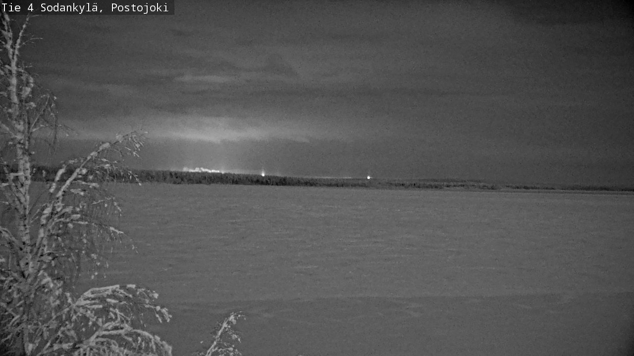 Weather Camera Image Road 4 Sodankylä, Postojoki, Sodankylä, Lappi