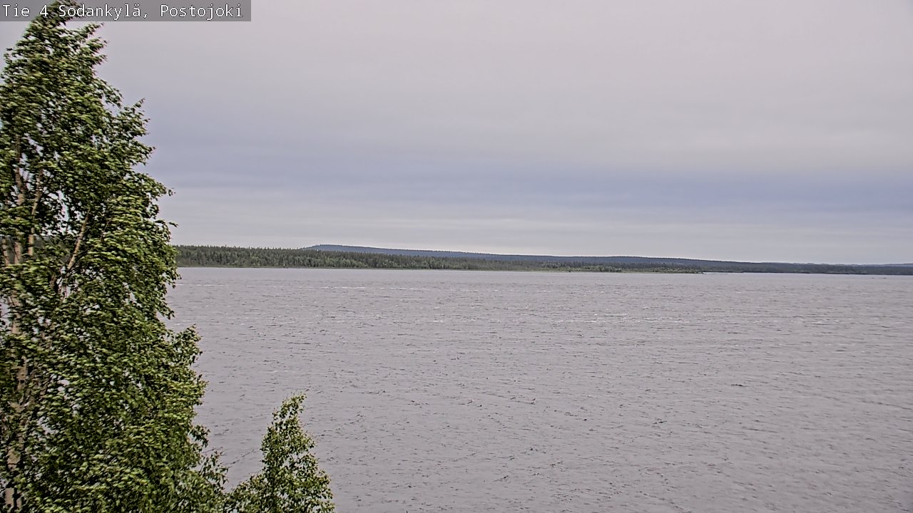 Weather Camera Image Road 4 Sodankylä, Postojoki, Sodankylä, Lappi