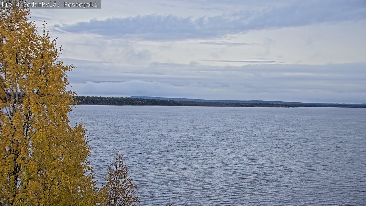 Weather Camera Image Väg 4 Sodankylä, Postojoki, Sodankylä, Lappi