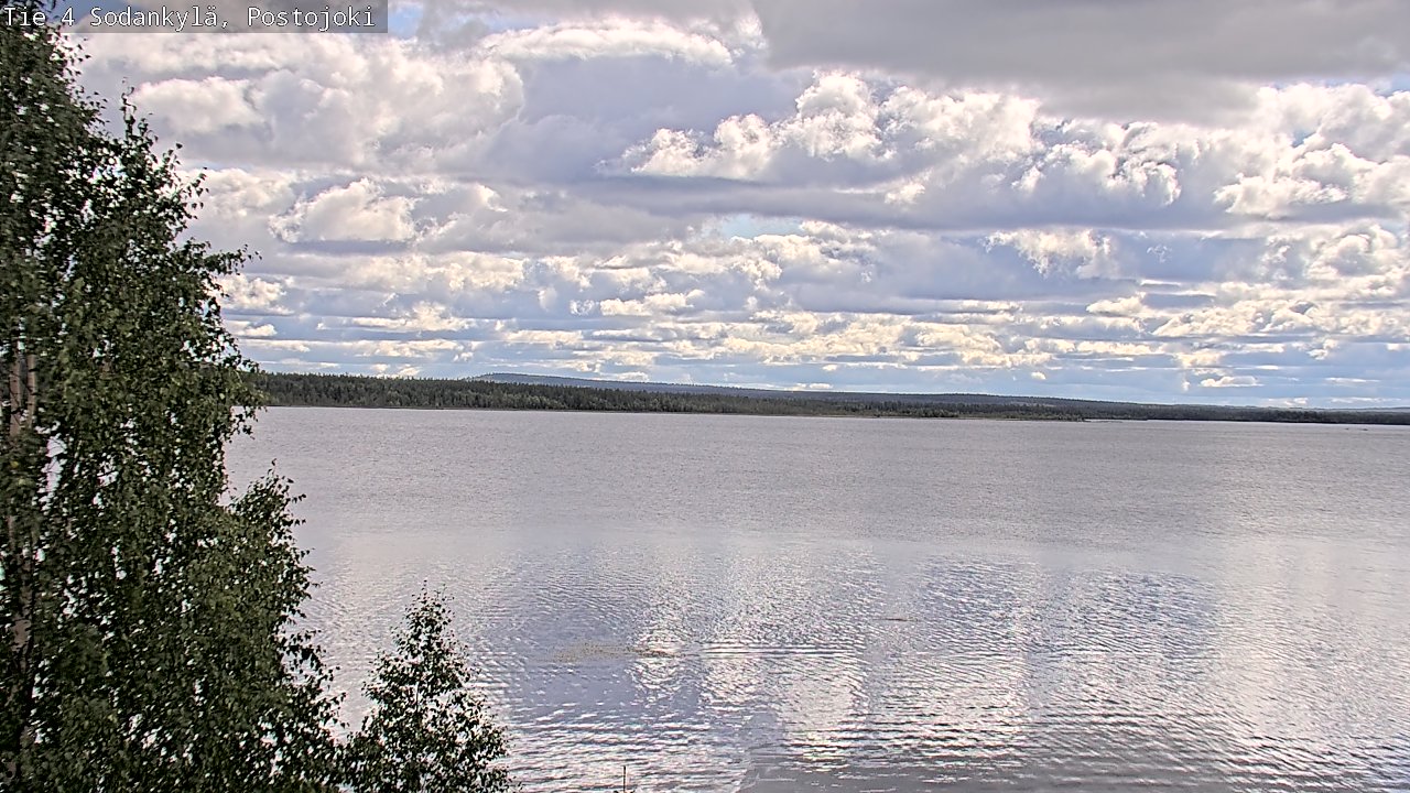 Weather Camera Image Väg 4 Sodankylä, Postojoki, Sodankylä, Lappi