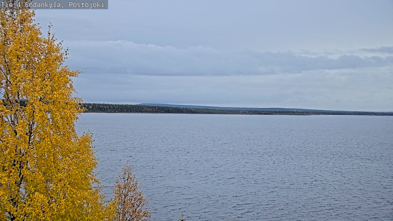 Weather Camera Image Väg 4 Sodankylä, Postojoki, Sodankylä, Lappi