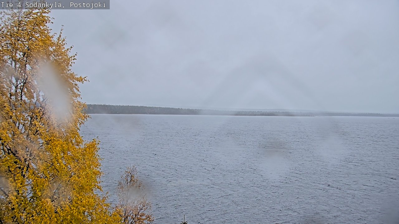 Weather Camera Image Road 4 Sodankylä, Postojoki, Sodankylä, Lappi