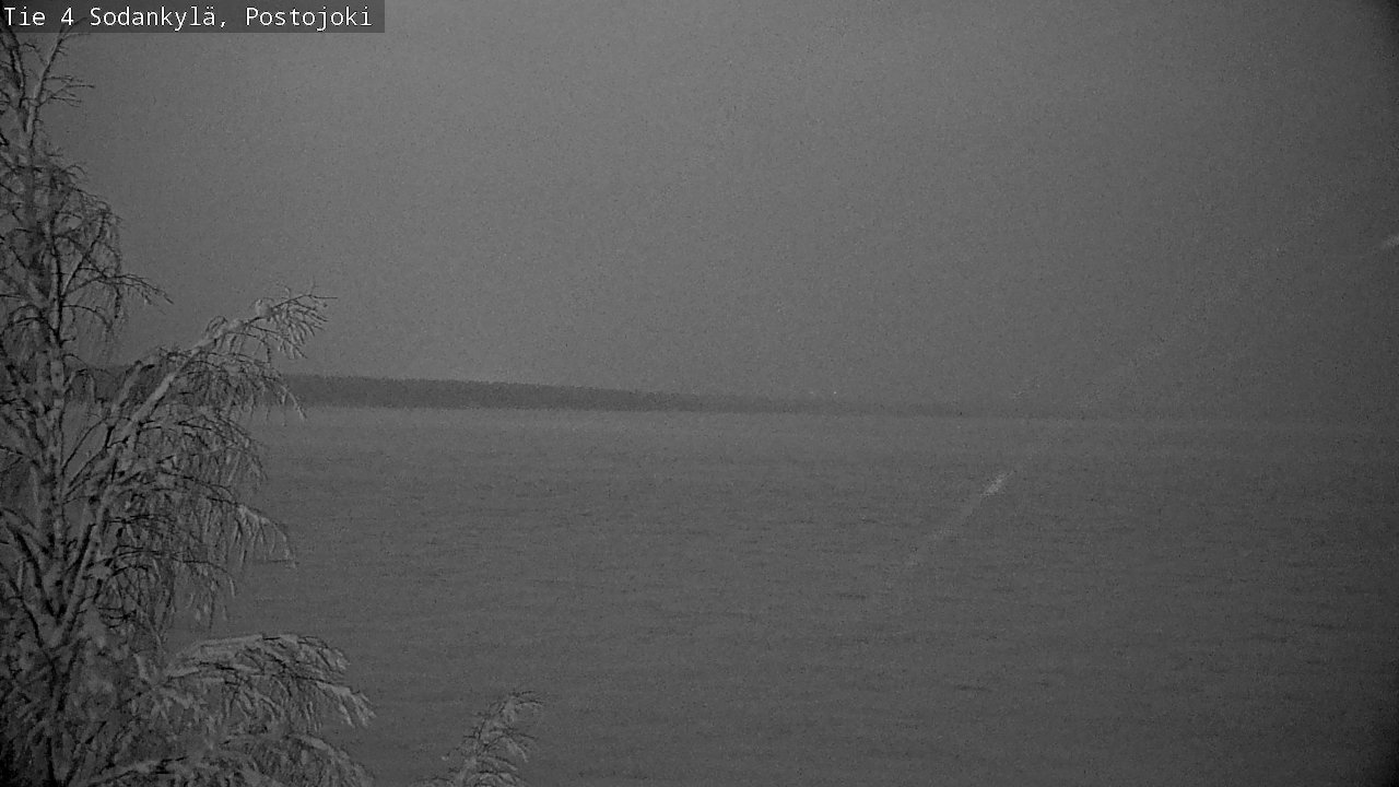 Weather Camera Image Road 4 Sodankylä, Postojoki, Sodankylä, Lappi