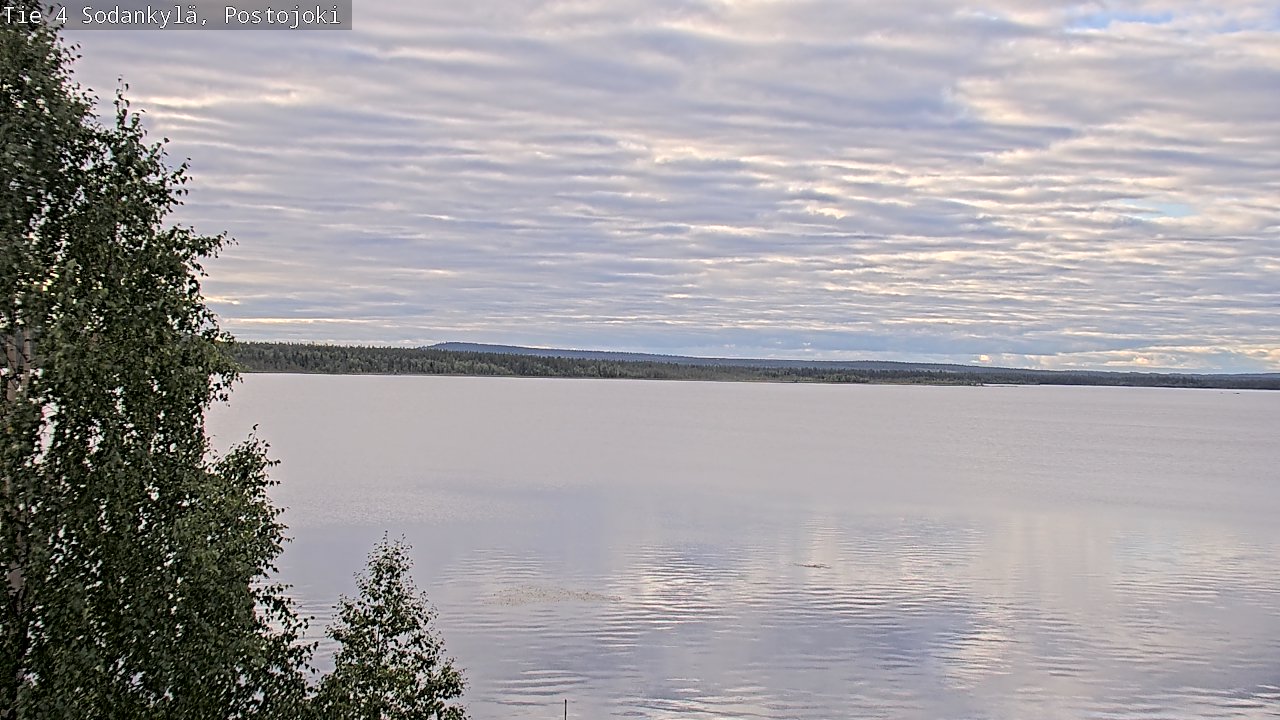 Weather Camera Image Road 4 Sodankylä, Postojoki, Sodankylä, Lappi