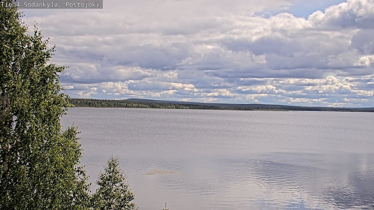 Weather Camera Image Road 4 Sodankylä, Postojoki, Sodankylä, Lappi