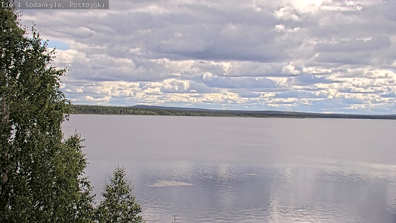 Weather Camera Image Road 4 Sodankylä, Postojoki, Sodankylä, Lappi