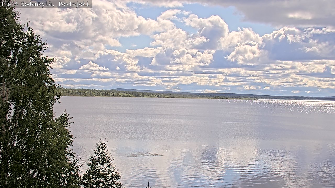Weather Camera Image Väg 4 Sodankylä, Postojoki, Sodankylä, Lappi