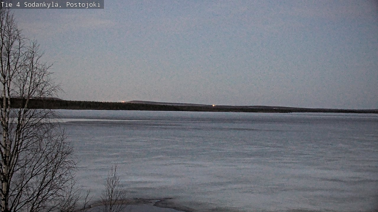 Weather Camera Image Road 4 Sodankylä, Postojoki, Sodankylä, Lappi