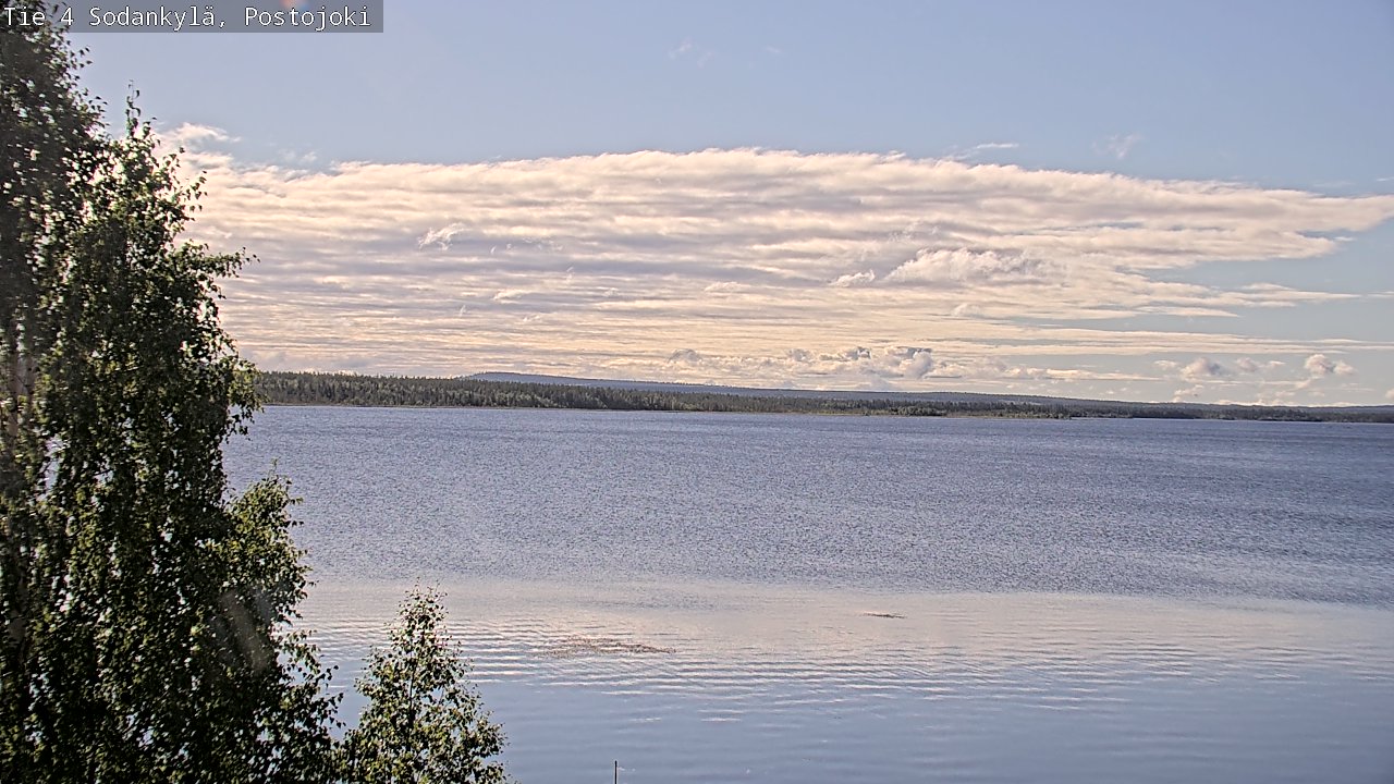 Weather Camera Image Road 4 Sodankylä, Postojoki, Sodankylä, Lappi