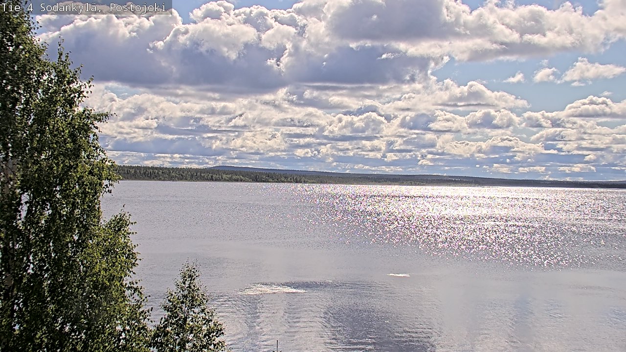 Weather Camera Image Väg 4 Sodankylä, Postojoki, Sodankylä, Lappi