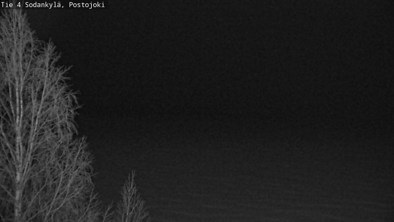 Weather Camera Image Road 4 Sodankylä, Postojoki, Sodankylä, Lappi