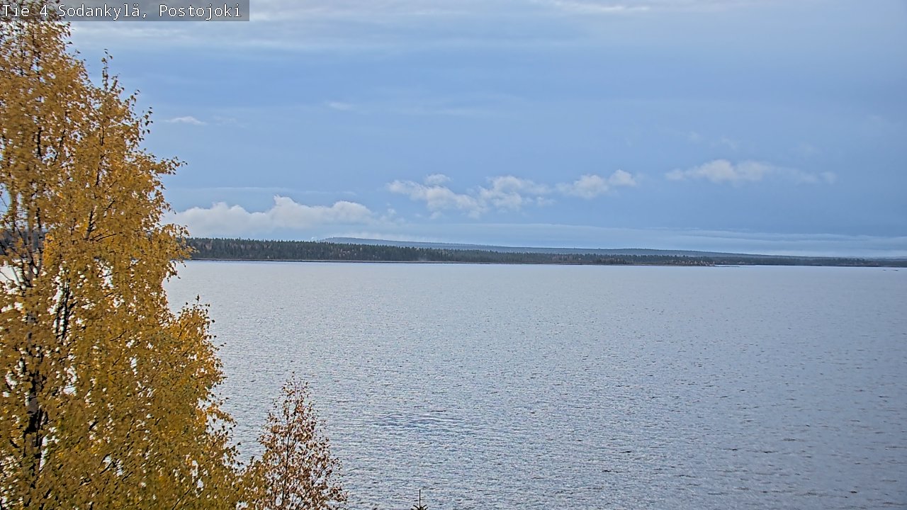 Weather Camera Image Road 4 Sodankylä, Postojoki, Sodankylä, Lappi