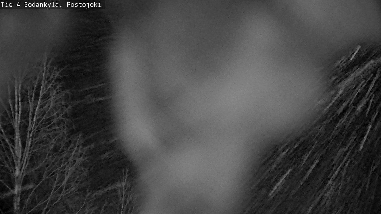Weather Camera Image Road 4 Sodankylä, Postojoki, Sodankylä, Lappi