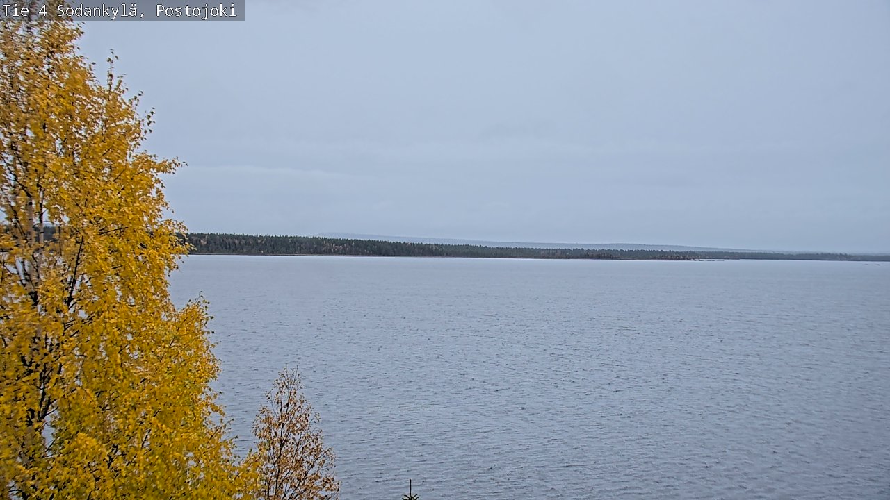 Weather Camera Image Road 4 Sodankylä, Postojoki, Sodankylä, Lappi