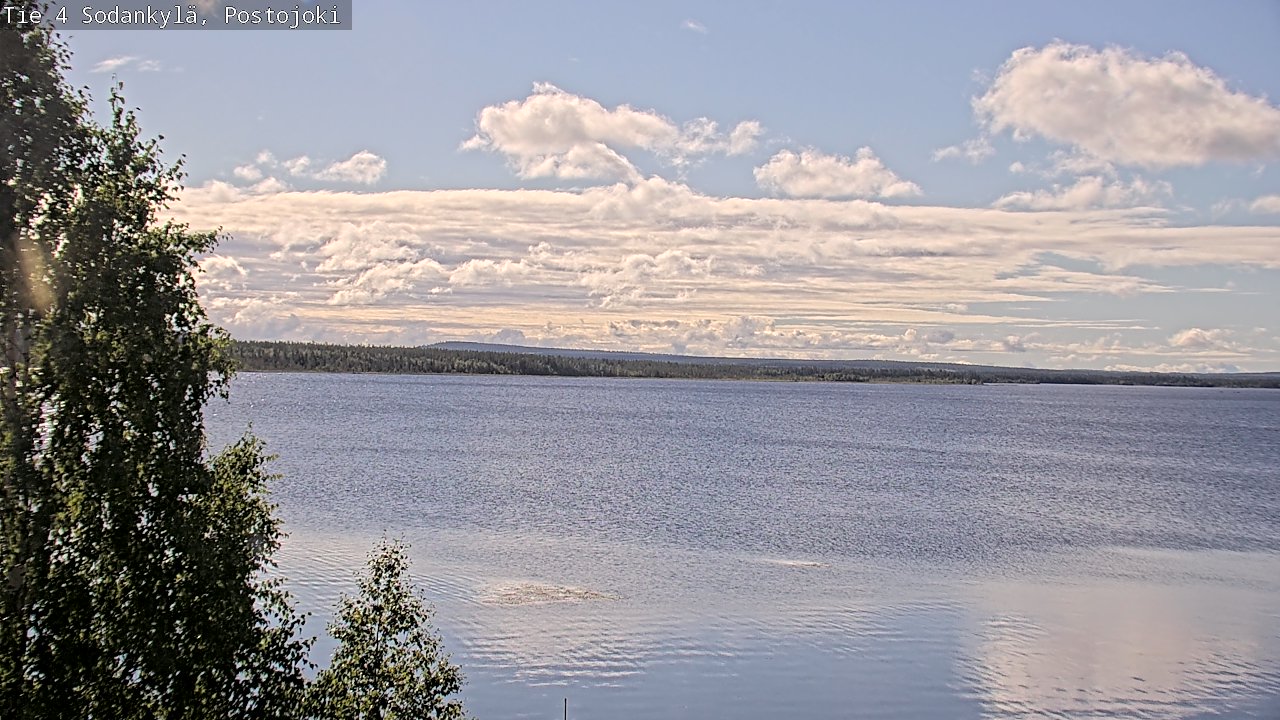 Weather Camera Image Road 4 Sodankylä, Postojoki, Sodankylä, Lappi