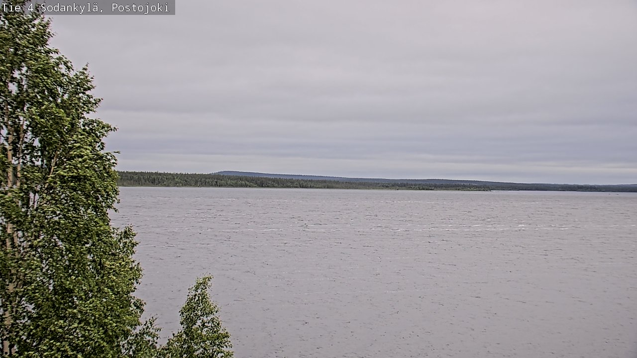 Weather Camera Image Road 4 Sodankylä, Postojoki, Sodankylä, Lappi