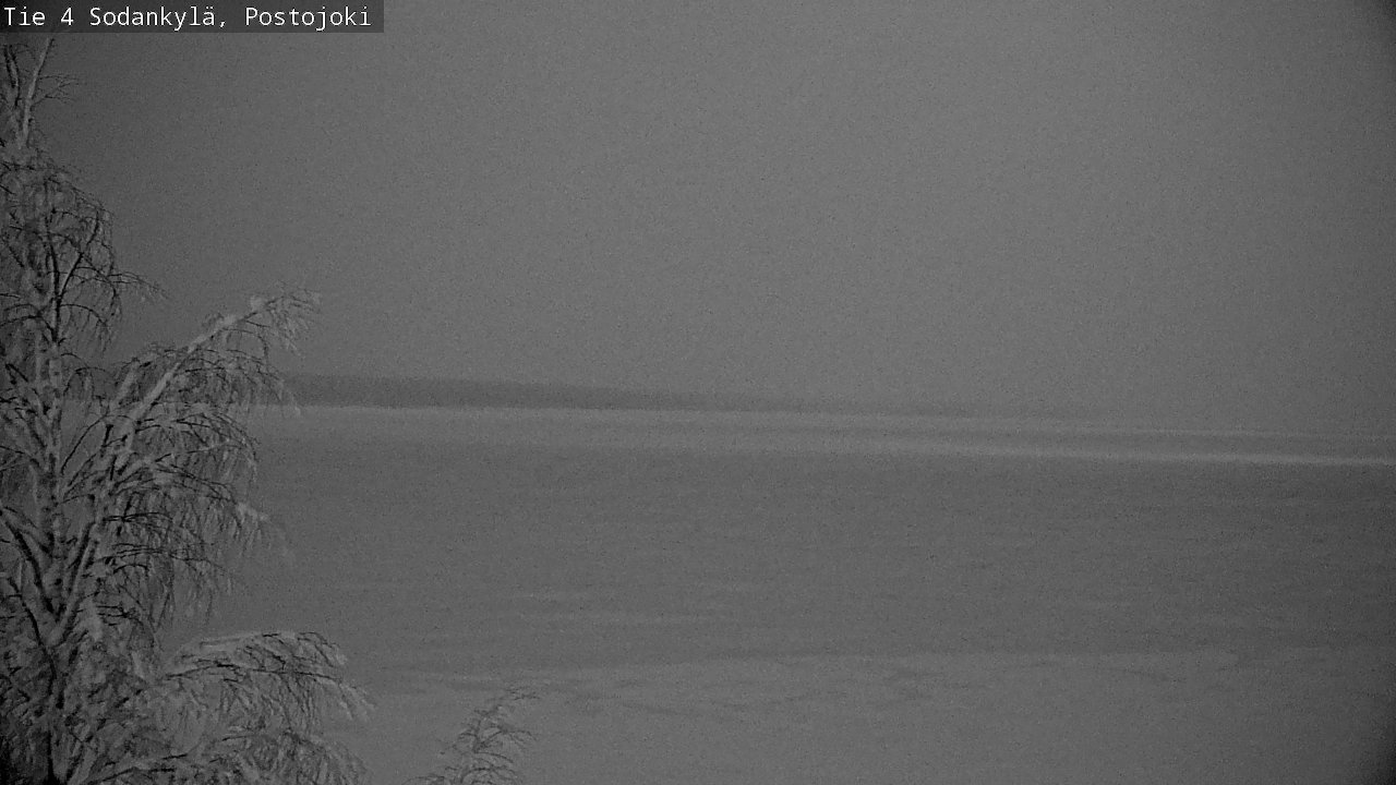 Weather Camera Image Road 4 Sodankylä, Postojoki, Sodankylä, Lappi