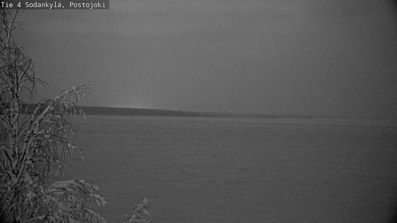 Weather Camera Image Road 4 Sodankylä, Postojoki, Sodankylä, Lappi