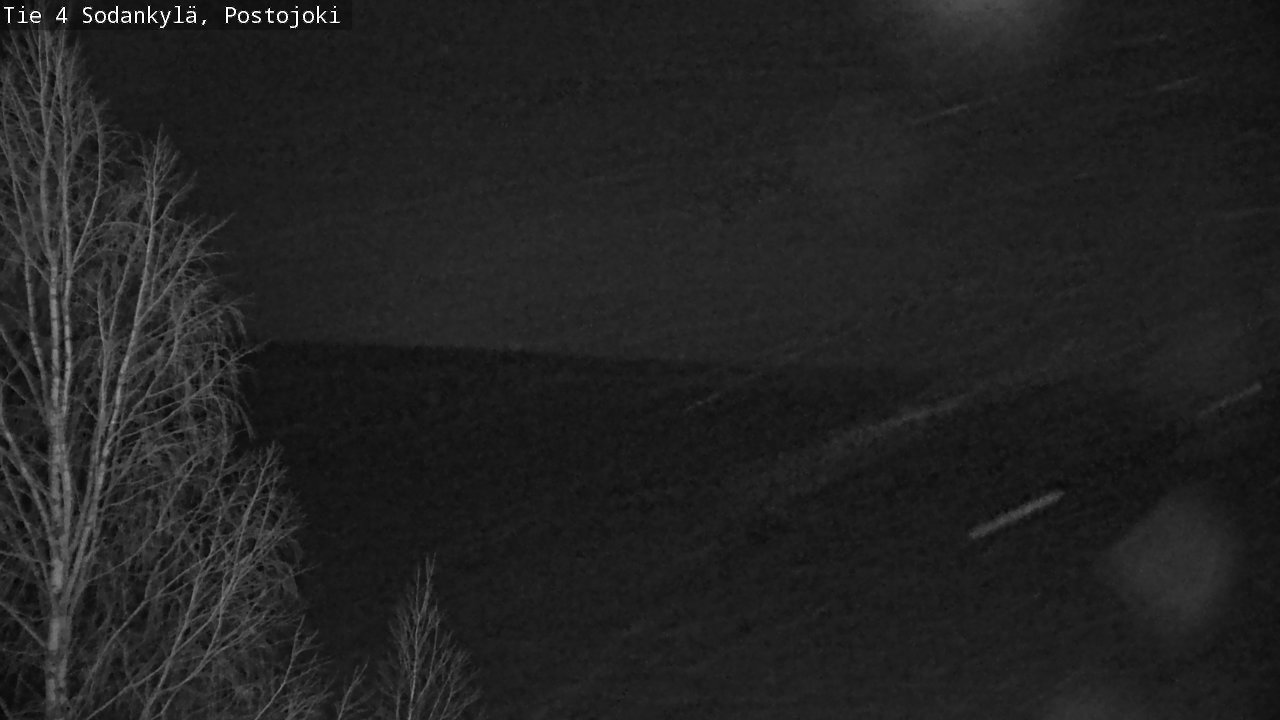 Weather Camera Image Road 4 Sodankylä, Postojoki, Sodankylä, Lappi