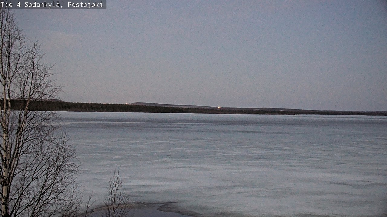 Weather Camera Image Road 4 Sodankylä, Postojoki, Sodankylä, Lappi