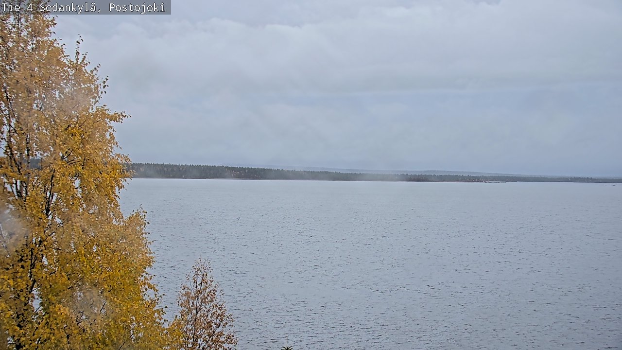 Weather Camera Image Road 4 Sodankylä, Postojoki, Sodankylä, Lappi