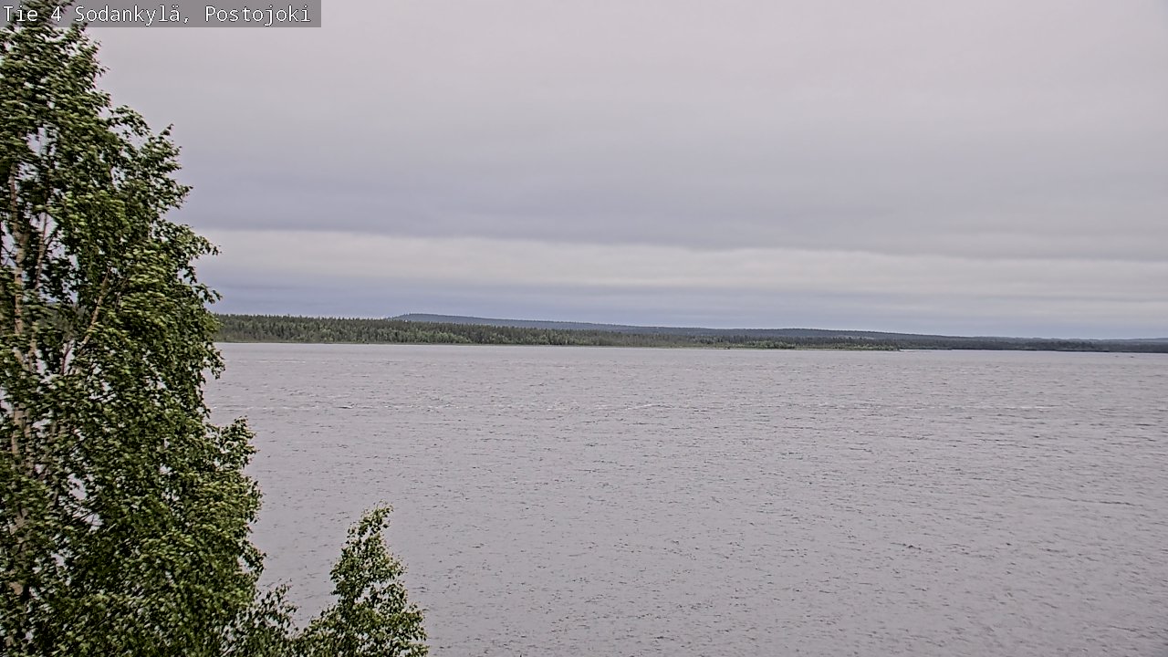Weather Camera Image Road 4 Sodankylä, Postojoki, Sodankylä, Lappi