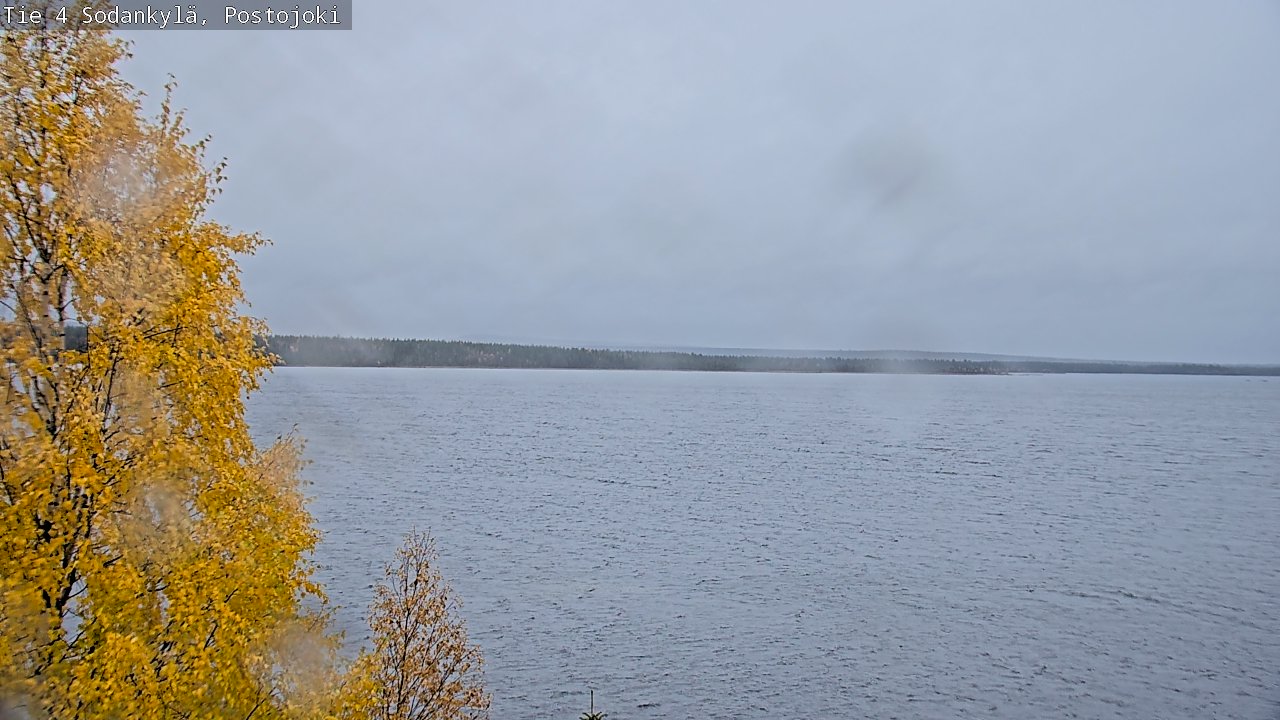 Weather Camera Image Road 4 Sodankylä, Postojoki, Sodankylä, Lappi