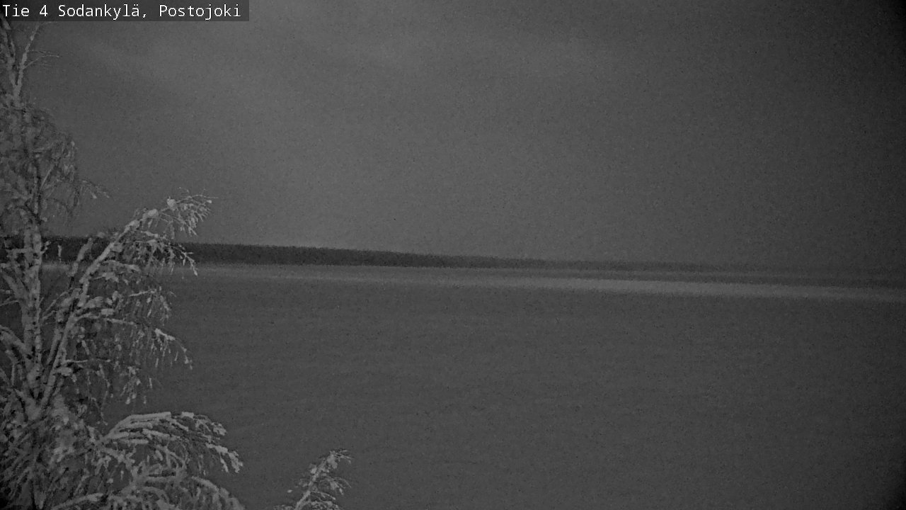 Weather Camera Image Road 4 Sodankylä, Postojoki, Sodankylä, Lappi