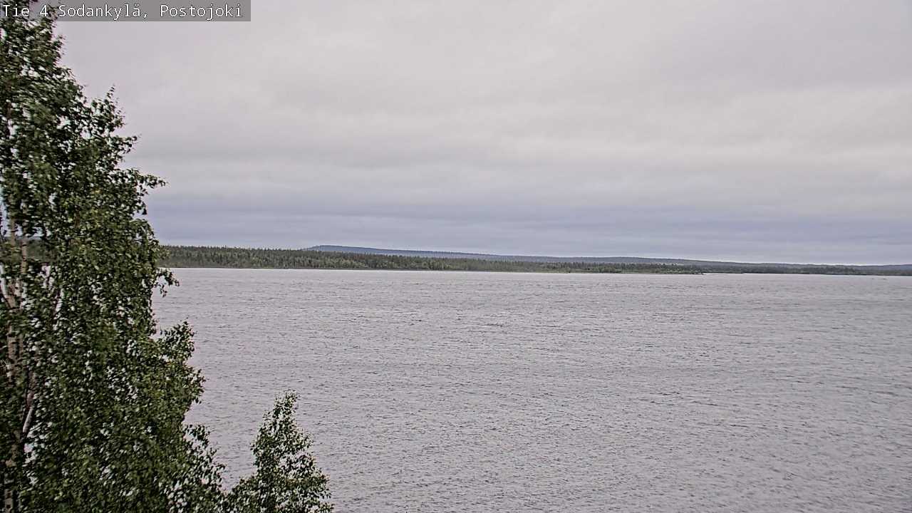 Weather Camera Image Väg 4 Sodankylä, Postojoki, Sodankylä, Lappi