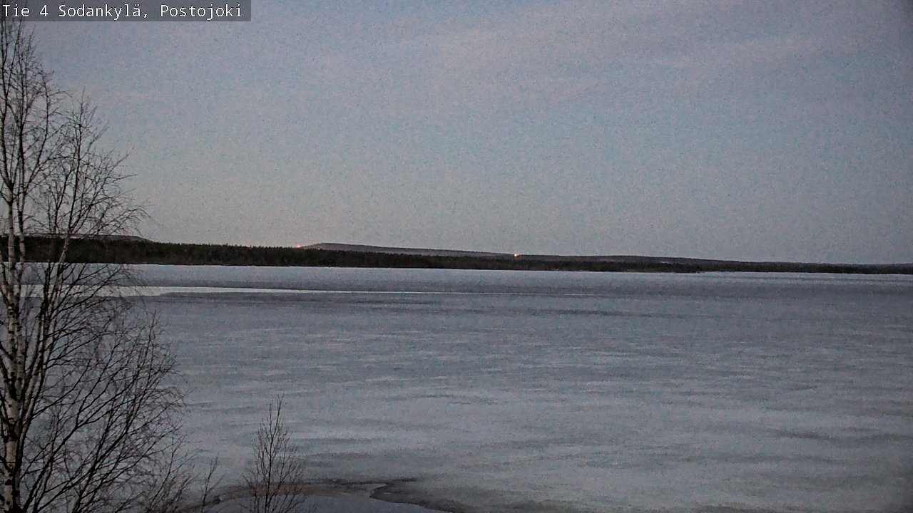 Weather Camera Image Road 4 Sodankylä, Postojoki, Sodankylä, Lappi
