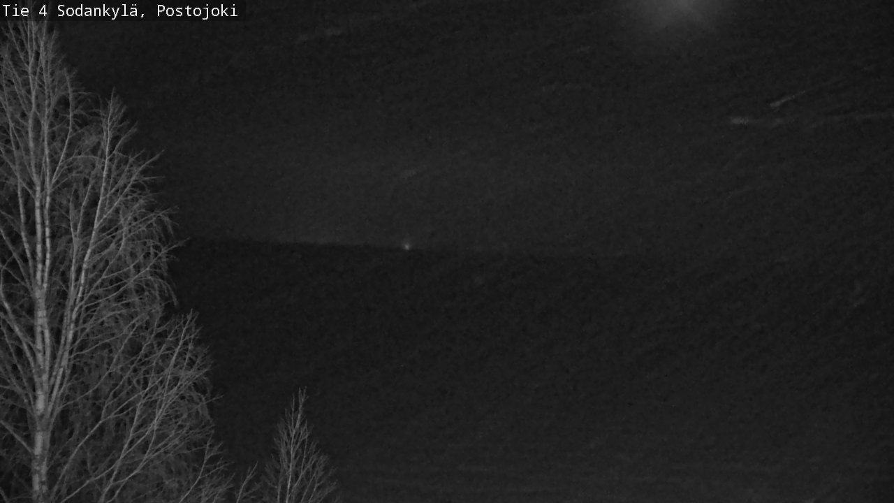 Weather Camera Image Road 4 Sodankylä, Postojoki, Sodankylä, Lappi