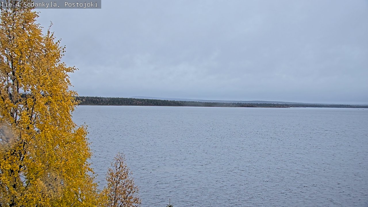 Weather Camera Image Road 4 Sodankylä, Postojoki, Sodankylä, Lappi