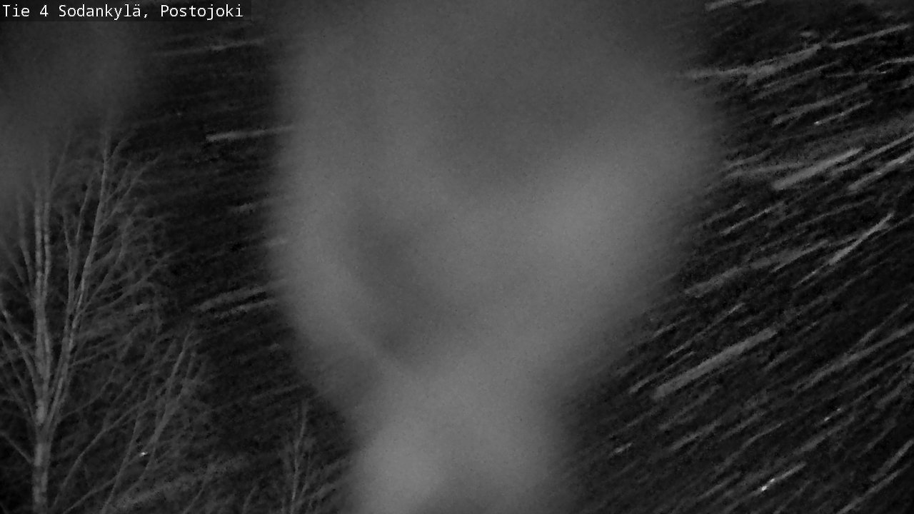 Weather Camera Image Road 4 Sodankylä, Postojoki, Sodankylä, Lappi