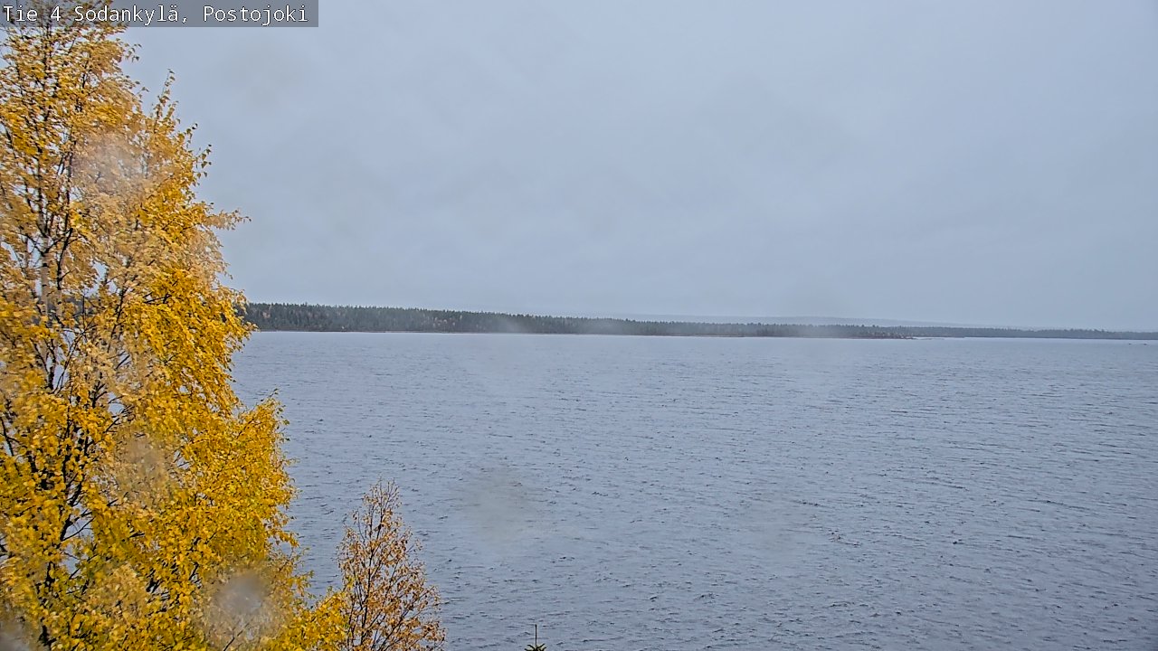 Weather Camera Image Road 4 Sodankylä, Postojoki, Sodankylä, Lappi