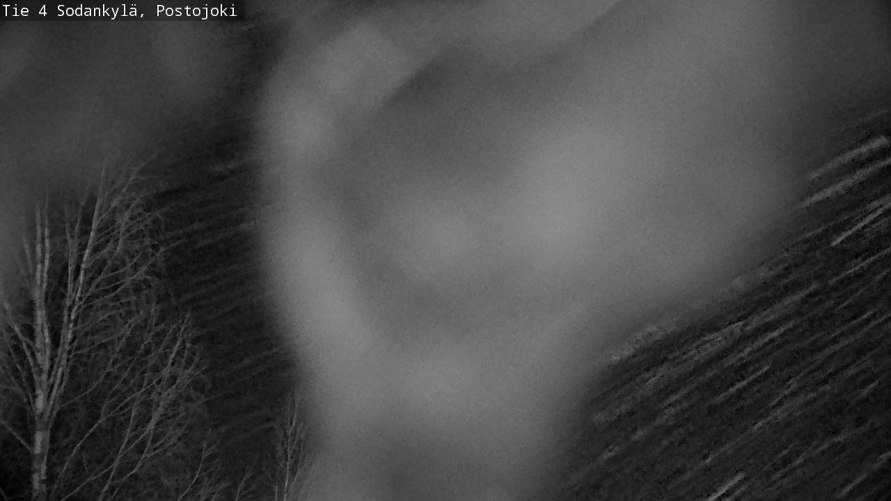 Weather Camera Image Road 4 Sodankylä, Postojoki, Sodankylä, Lappi