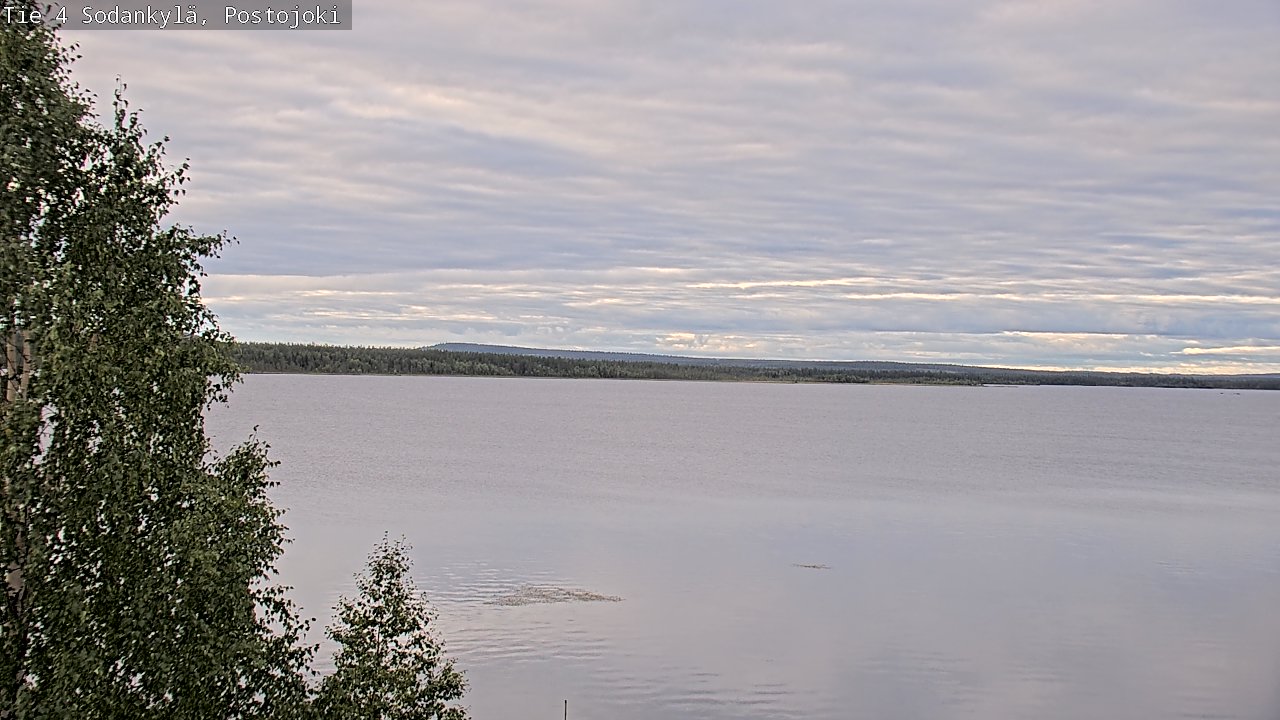 Weather Camera Image Road 4 Sodankylä, Postojoki, Sodankylä, Lappi