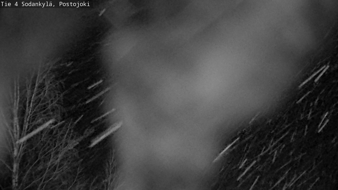 Weather Camera Image Road 4 Sodankylä, Postojoki, Sodankylä, Lappi