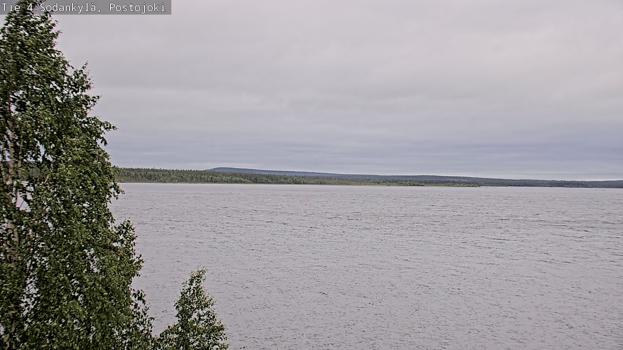 Weather Camera Image Väg 4 Sodankylä, Postojoki, Sodankylä, Lappi