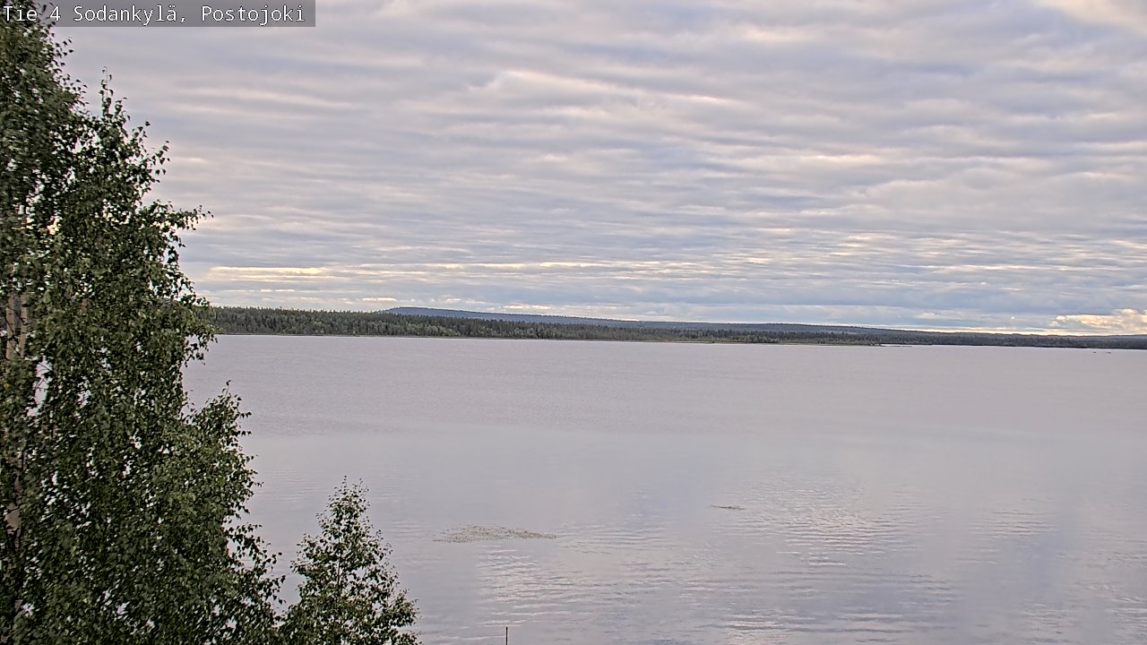 Weather Camera Image Road 4 Sodankylä, Postojoki, Sodankylä, Lappi