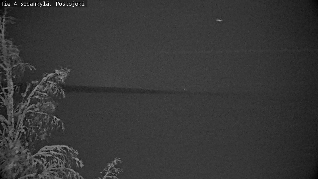 Weather Camera Image Road 4 Sodankylä, Postojoki, Sodankylä, Lappi