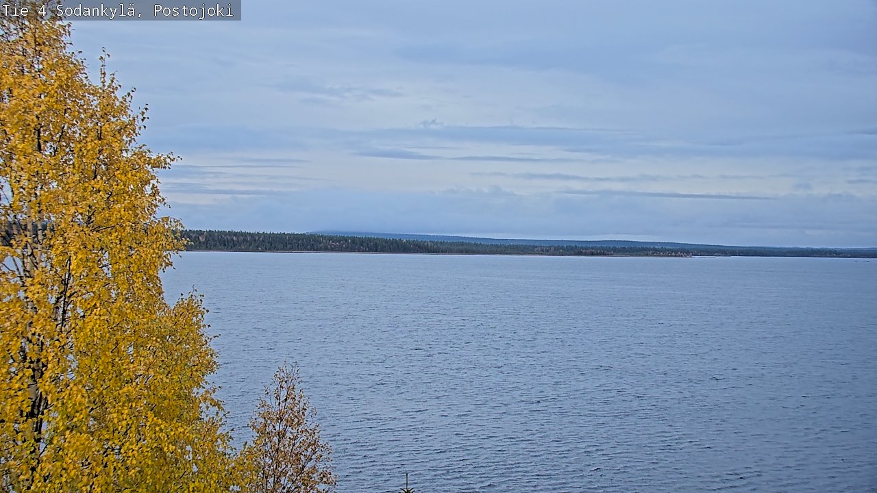 Weather Camera Image Väg 4 Sodankylä, Postojoki, Sodankylä, Lappi