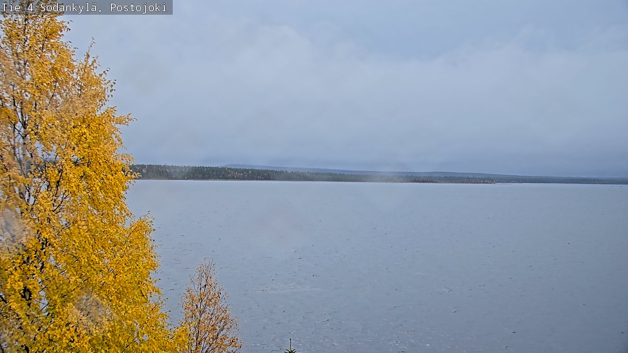 Weather Camera Image Road 4 Sodankylä, Postojoki, Sodankylä, Lappi