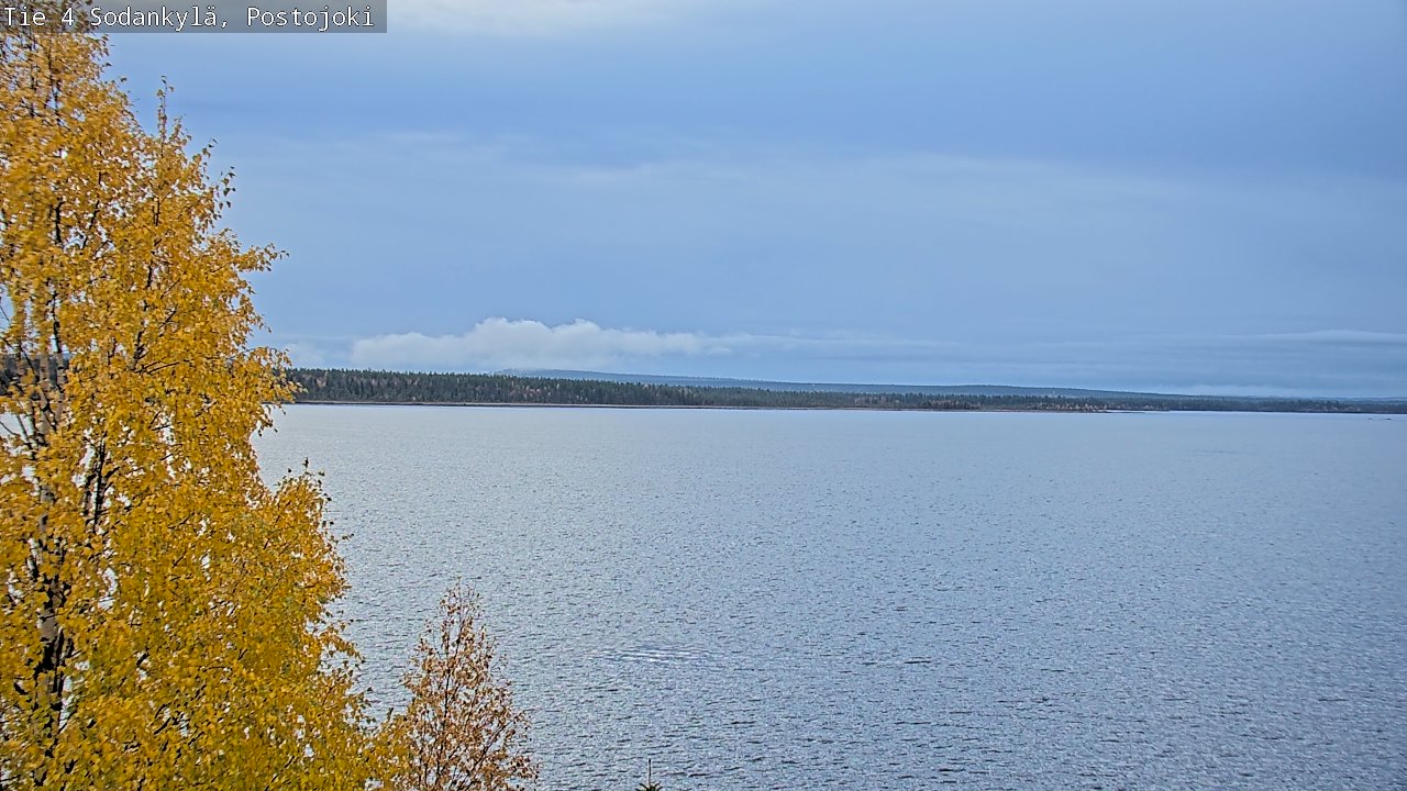 Weather Camera Image Väg 4 Sodankylä, Postojoki, Sodankylä, Lappi