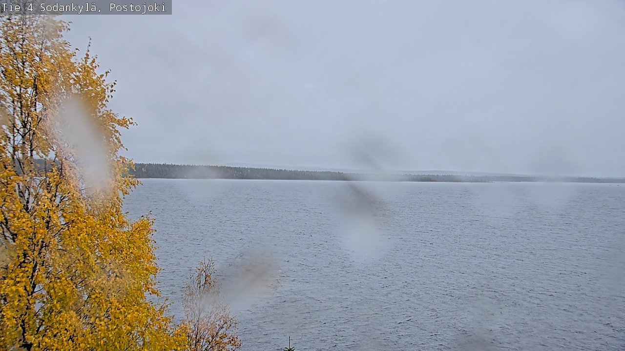 Weather Camera Image Road 4 Sodankylä, Postojoki, Sodankylä, Lappi