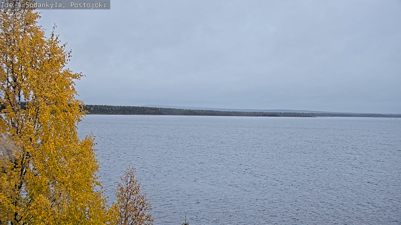 Weather Camera Image Road 4 Sodankylä, Postojoki, Sodankylä, Lappi