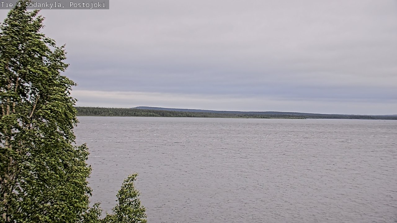 Weather Camera Image Road 4 Sodankylä, Postojoki, Sodankylä, Lappi